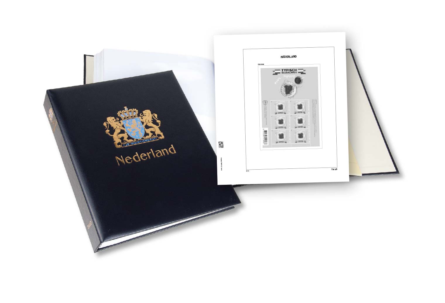 Luxe stamp album Typisch Nederlands (B/W) I 2020-2024