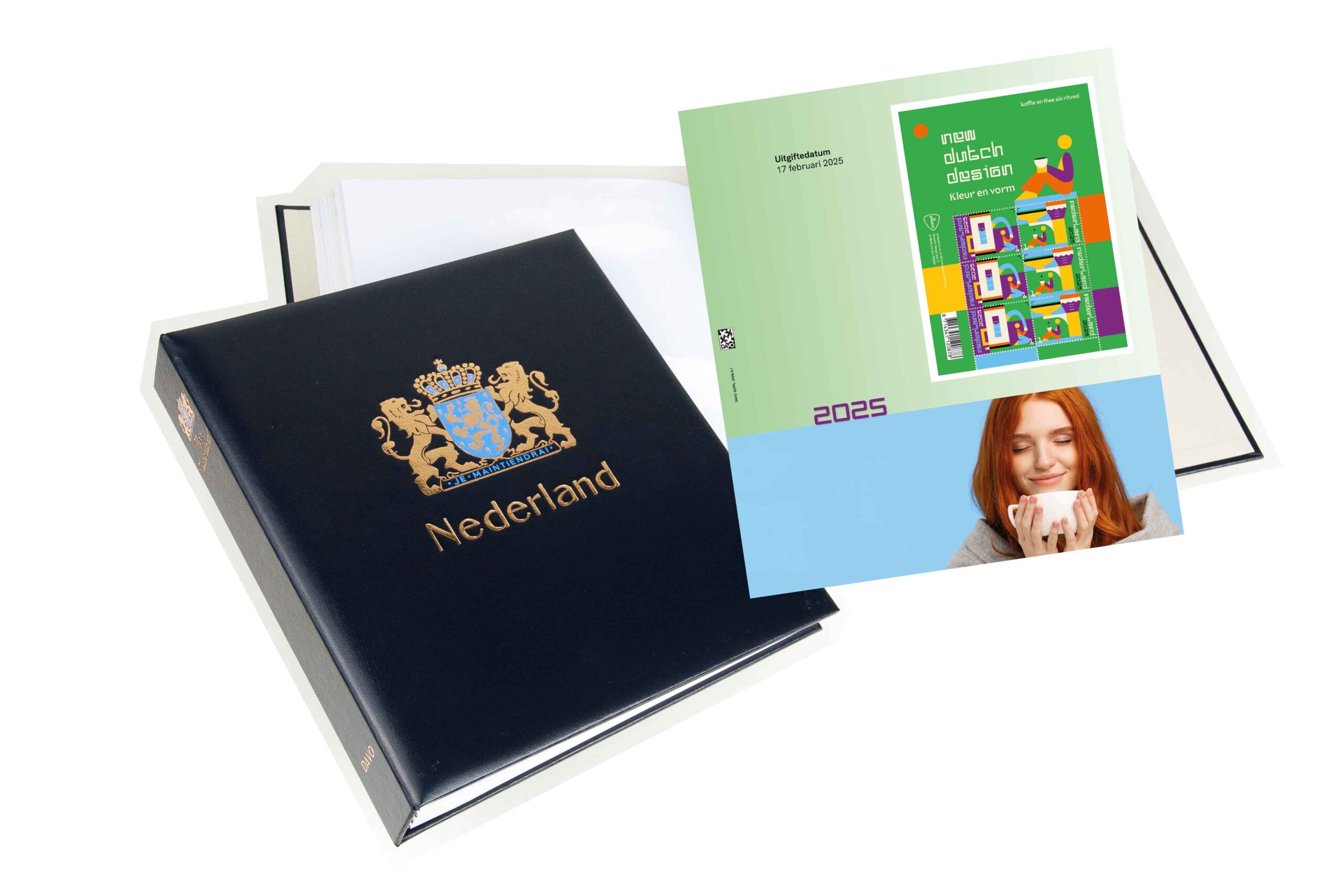 Luxe postzegelalbum New Dutch Design (G.V.) I 2025- (Kleur)