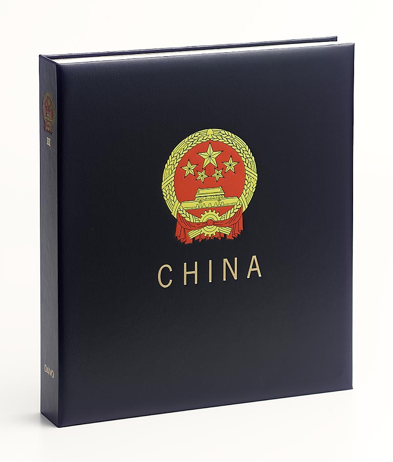 Luxe band postzegelalbum China VI