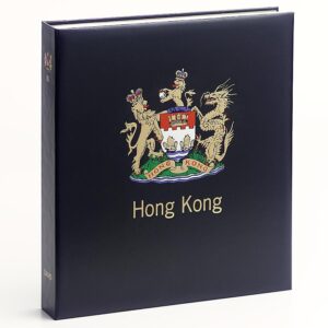 Luxe band postzegelalbum Hong Kong (GB) III