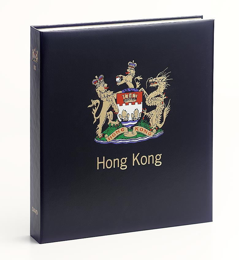 Luxe binder stamp album Hong Kong (GB) III