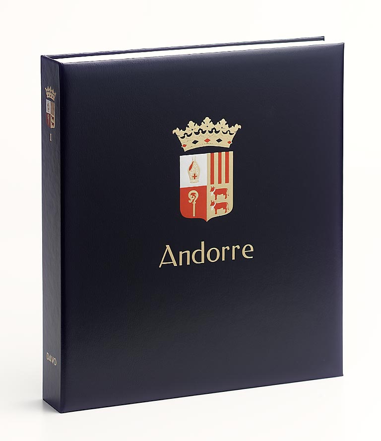 Luxe stamp album Andorra (Spain) 1928-2024