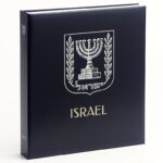 Luxe band postzegelalbum Israel VIII