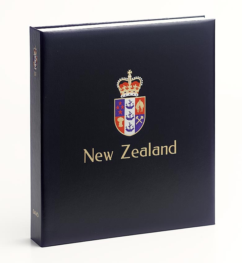 Luxe binder stamp album New Zealand IX