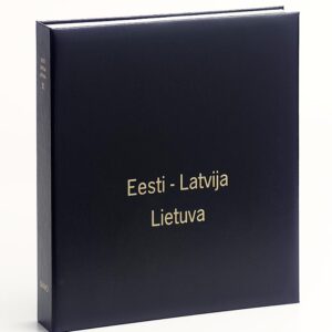 Luxe band postzegelalbum Baltische Staten Zonder Nummer