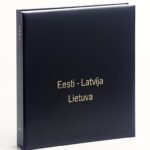 Luxe band postzegelalbum Baltische Staten IV