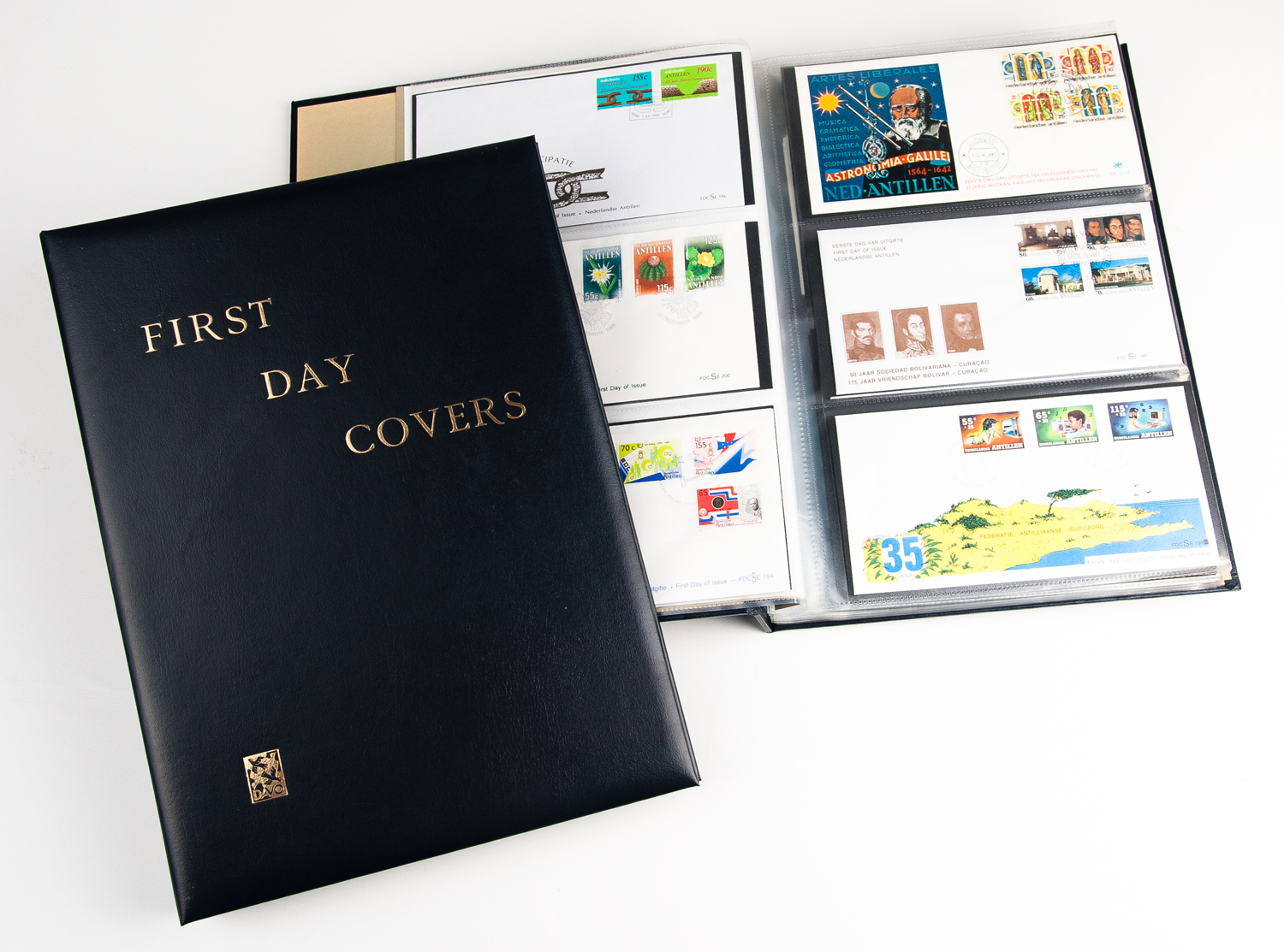 Davo album first-day covers: Neutral (No Number)