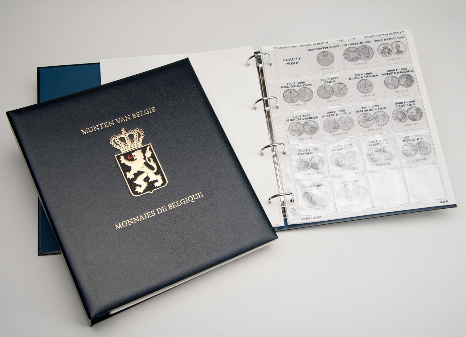 Luxe coin album IV (Albert II)