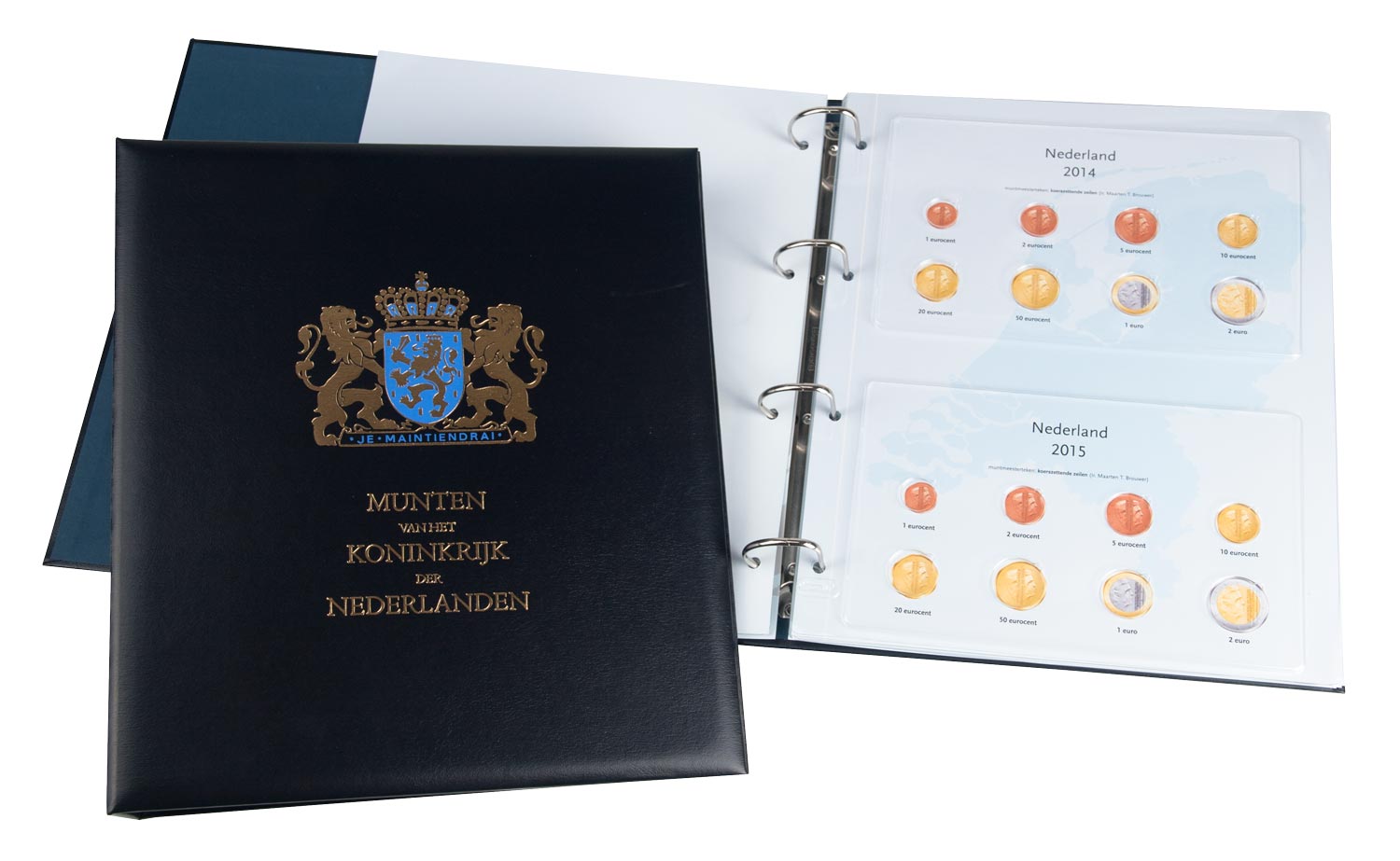 Luxe Euroalbum Koning Willem Alexander