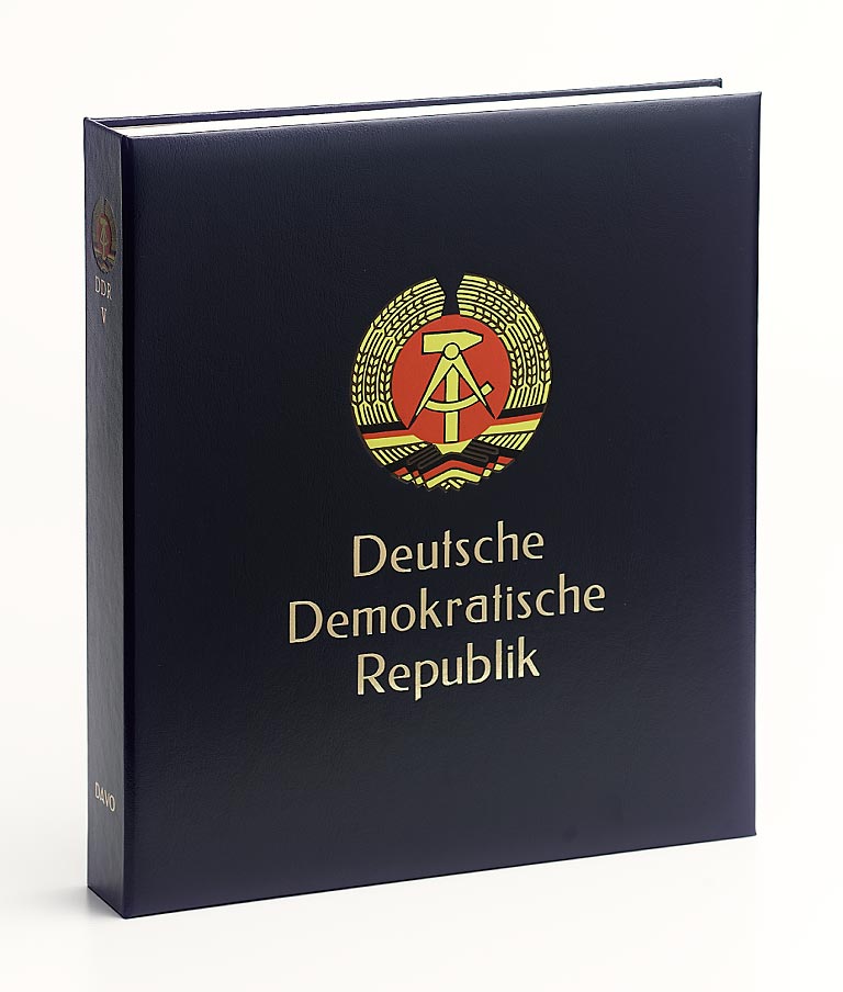 Luxe binder stamp album DDR IV
