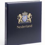 Luxe band postzegelalbum Nederland AU