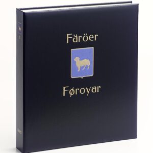 Luxe band postzegelalbum Faroer IV