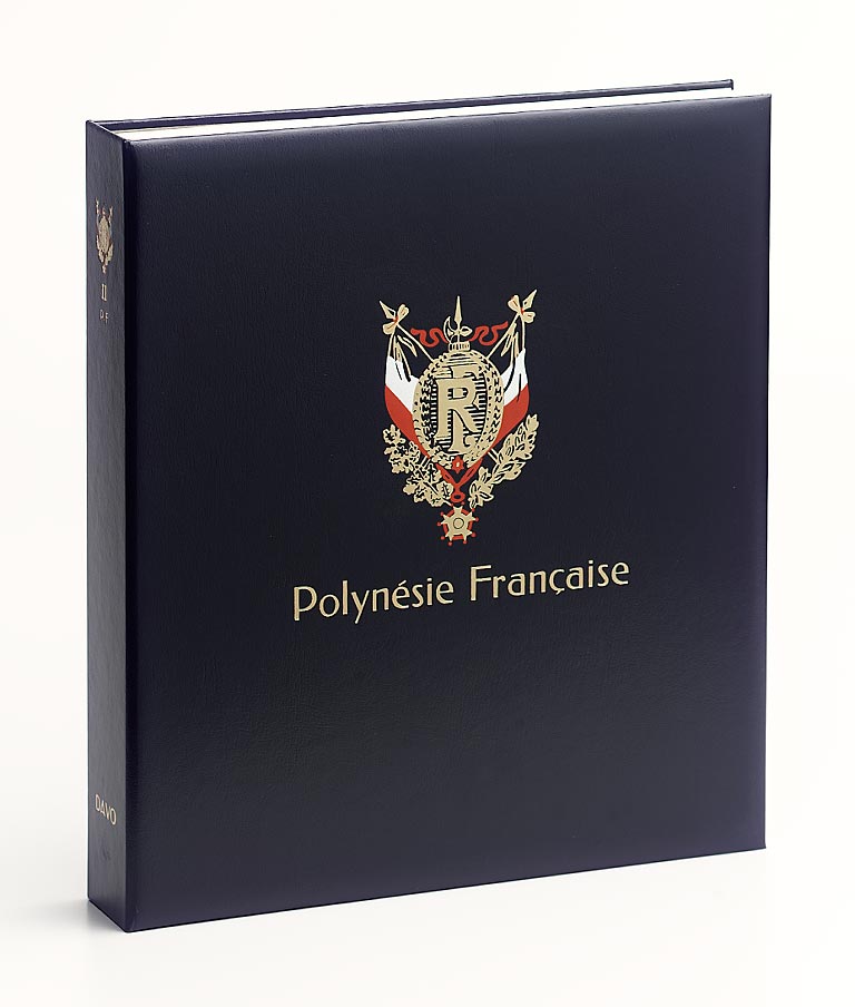 Luxe postzegelalbum Frankrijk Polynesie I 1958-1989