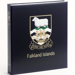 Luxe postzegelalbum Falkland Isl. I 1878-1995