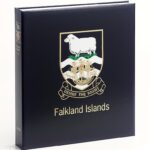 Luxe binder stamp album Falkland Isl. I