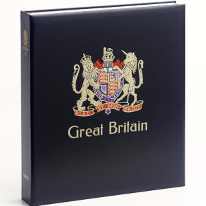 Luxe band postzegelalbum Gr.Britannie (Zonder Nummer)