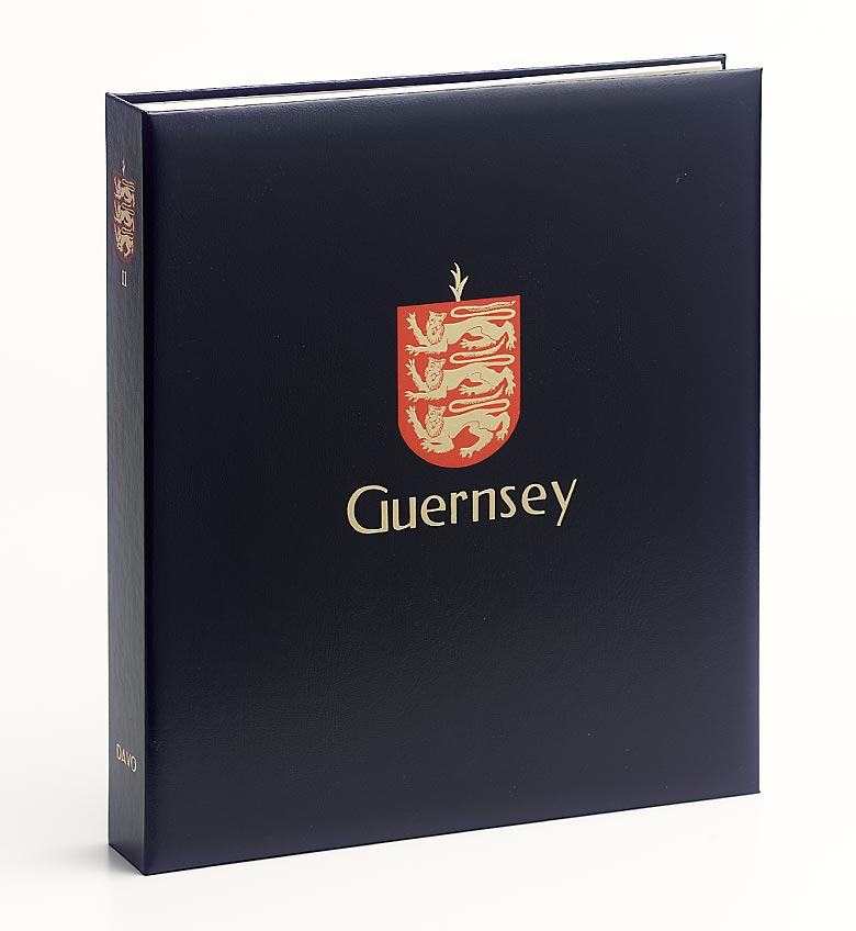 Luxe postzegelalbum Guernsey I 1969-1999