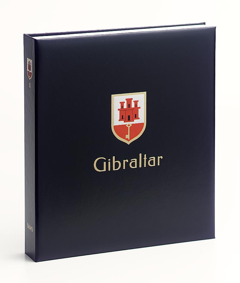 Luxe binder stamp album Gibraltar (No Number)