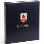 Luxe band postzegelalbum Gibraltar IV