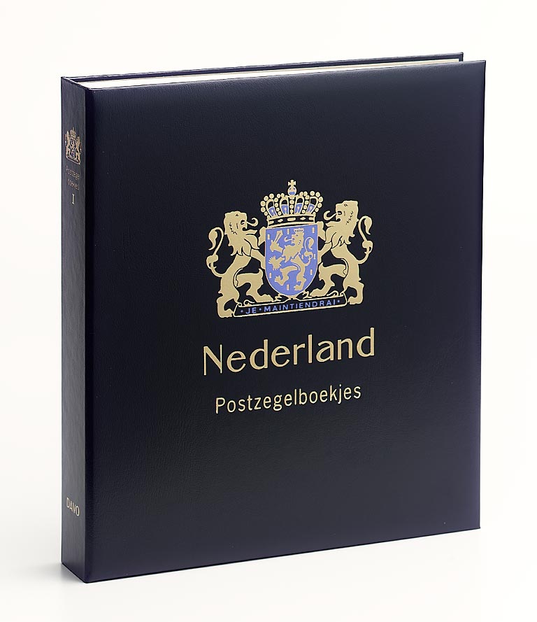 Luxe binder stamp album Netherlands booklets