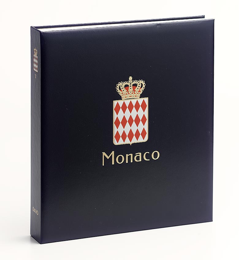 Luxe band postzegelalbum Monaco (Zonder Nummer)