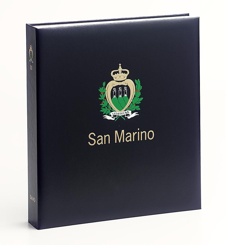 Luxe stamp album San Marino III 2000-2011