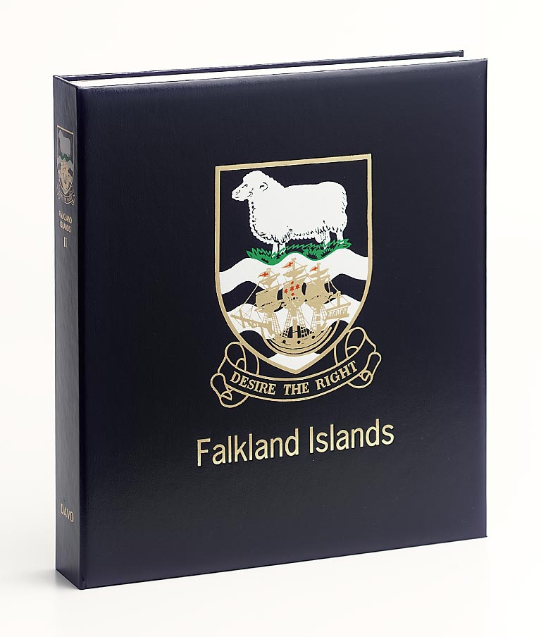 Luxe postzegelalbum Falkland Dep. II 2010-2025