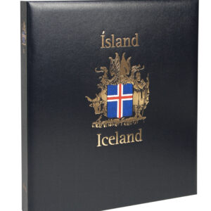 Luxe band postzegelalbum IJsland I