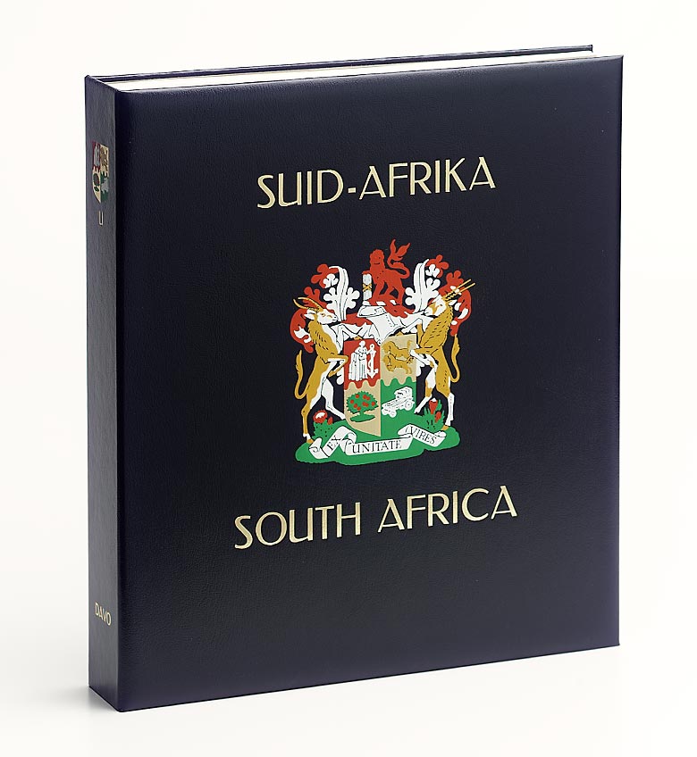 Luxe stamp album South Africa Union 1910-1961