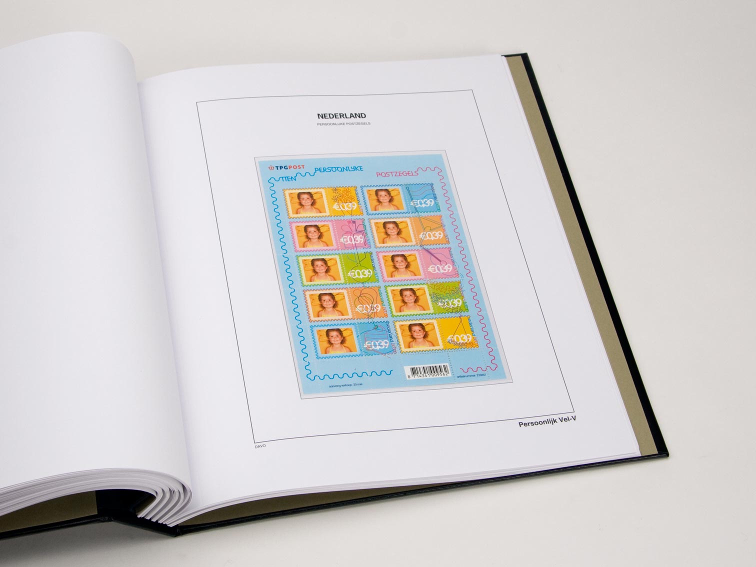 Luxe bladen Nederland Pers. Postzegel PVV Velletjes (per 5)