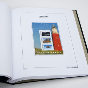 Luxe bladen Nederland Pers. Postzegel PVV Velletjes van 3 (per 5)