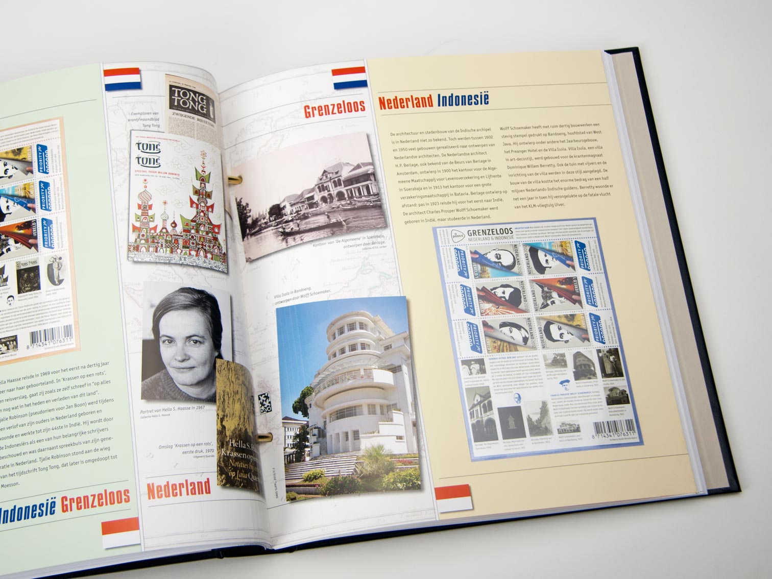 Luxury Supplement: "Grenzeloos Ned." Illustrated Sheetlets, 2012