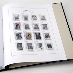 Luxe bladen Nederland Pers. Postzegels Anton Pieck 2012