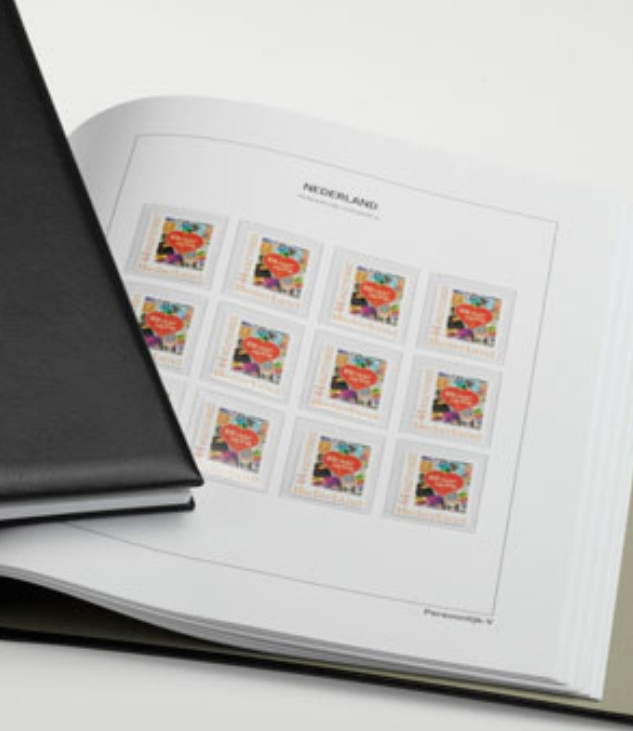Luxe inhoud postzegelalbum Nederland Persoonlijke Postzegels (Neutraal)
