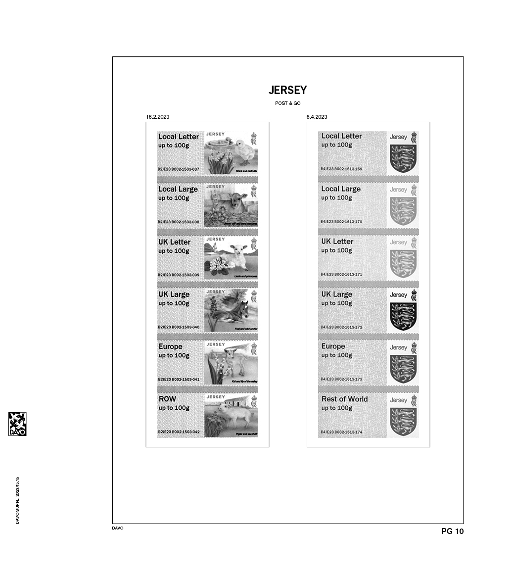 Luxe supplement Jersey Post &amp; Go 2023