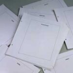 Luxe pages borderline heading Germany/BRD  (20 pcs.)