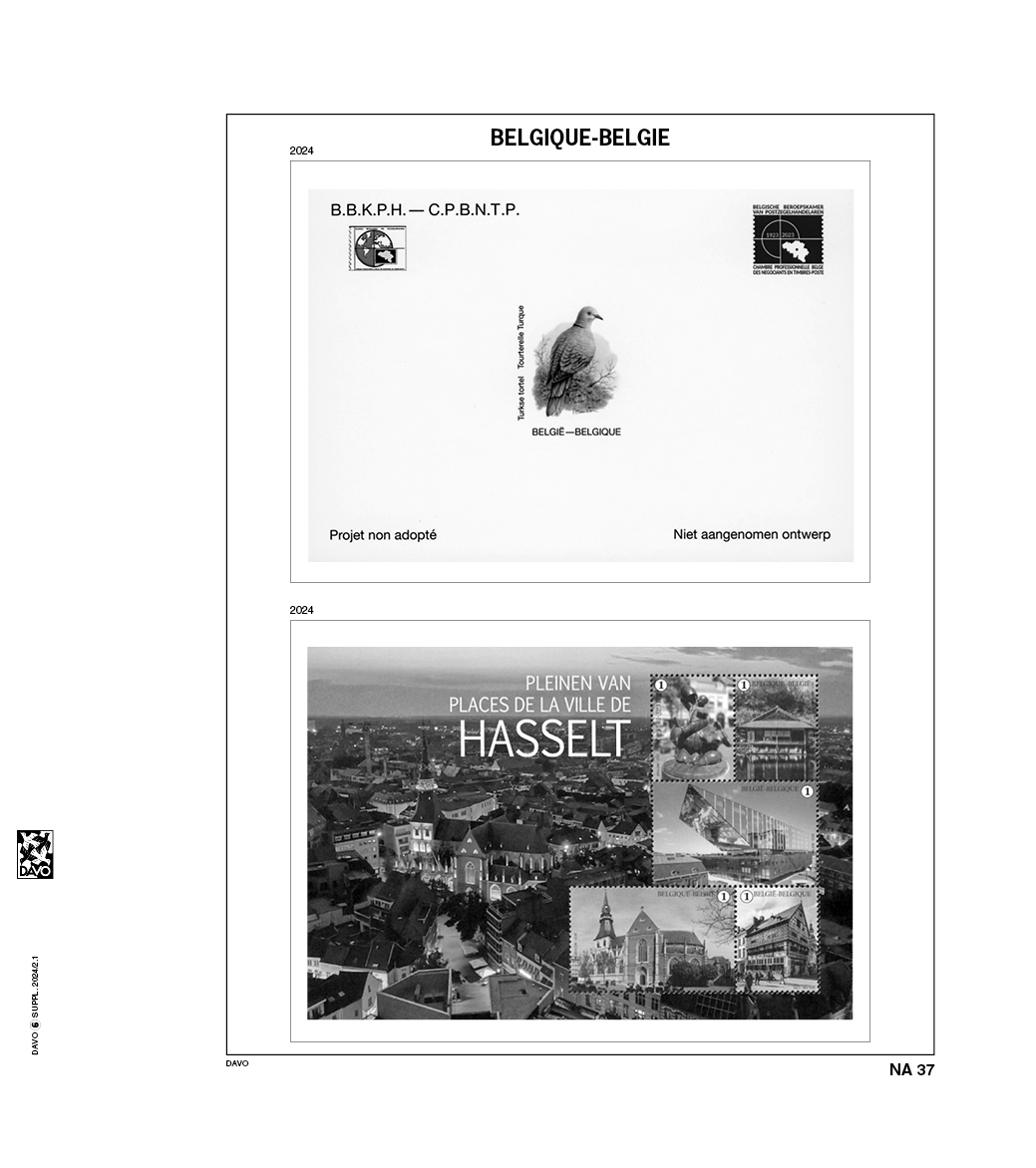 Luxe supplement Belgium NA37+NA38 (2024)