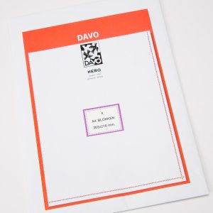 Nero stroken N04 (Blokken A4 formaat) 4 stuks