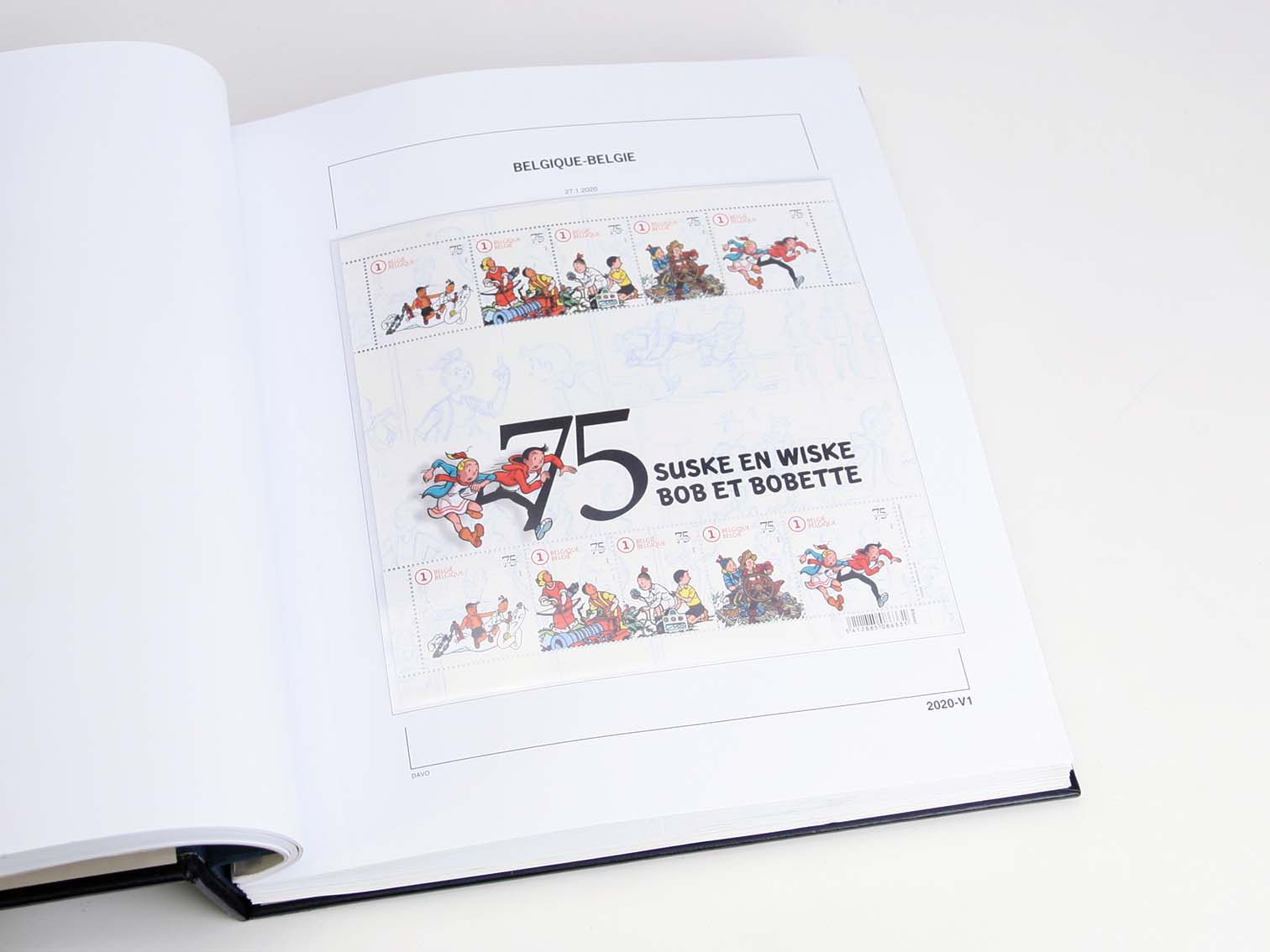 Luxe supplement Belgium sheetlet pages 2020