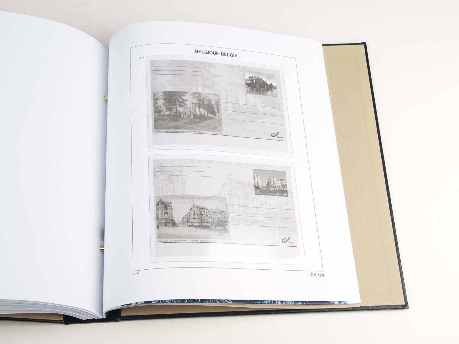 Luxe supplement Belgie briefkaarten 2014