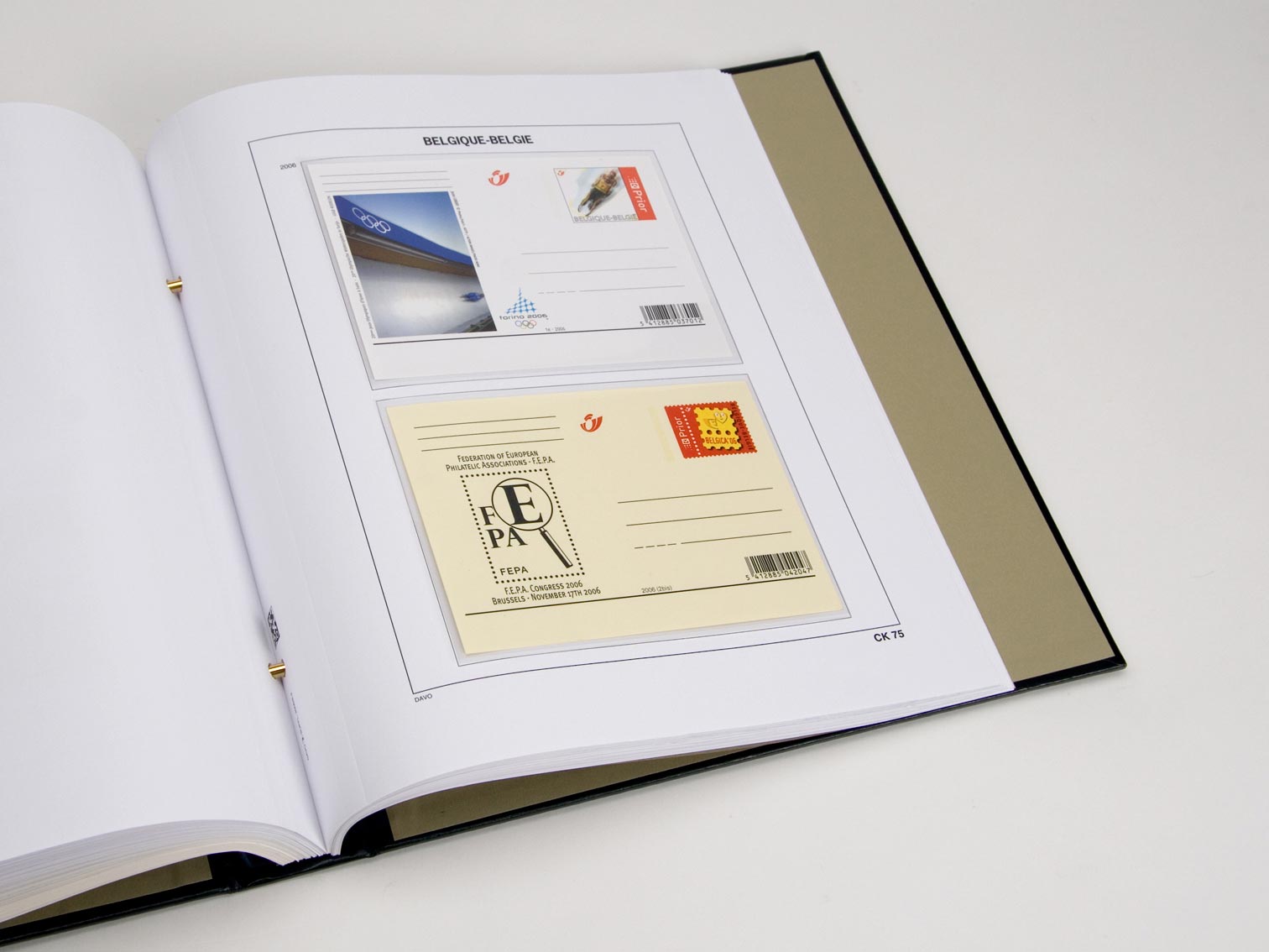 Luxe supplement Belgium postal cards 2006