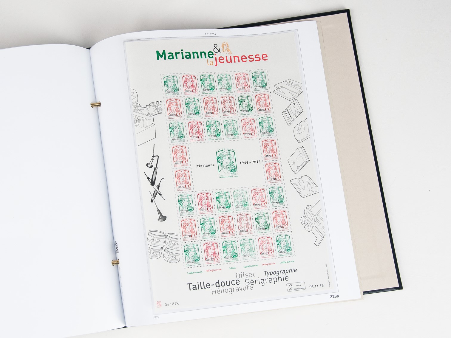 Luxe supplement Frankrijk Marianne (groot formaat) 2014