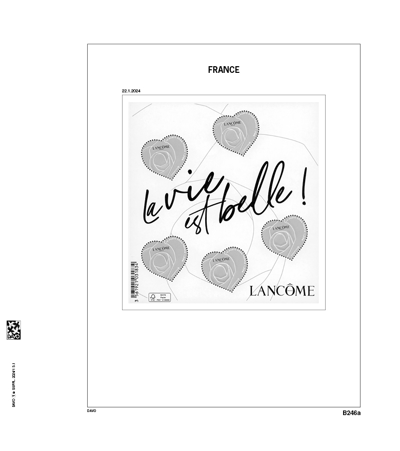 Luxe supplement France blocks extra (1E) 2024