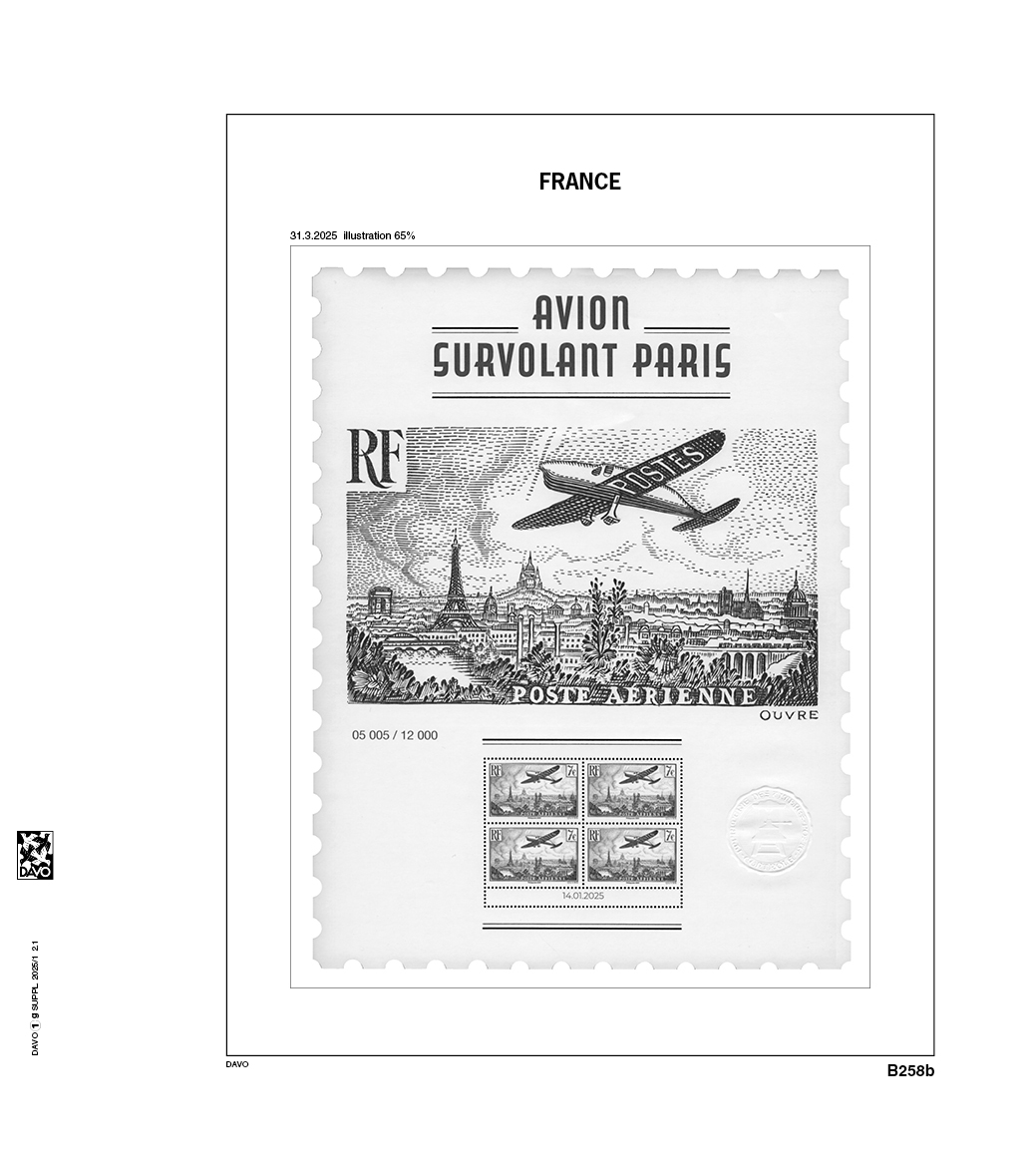 Luxe supplement Frankrijk 1G-1 2025