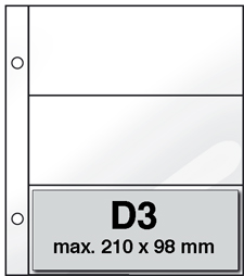 Mappen D3 (per 10)
