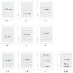 Davo mappen L Assorti  (per 10)