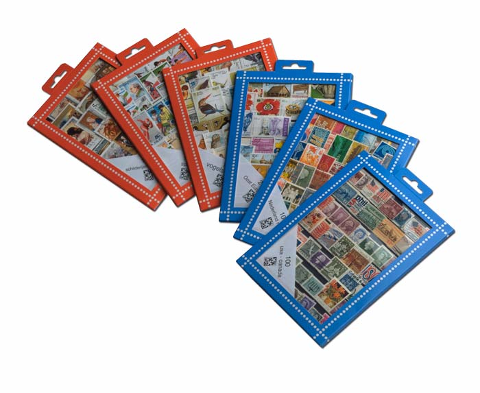 Postzegelpakket vissen (100)