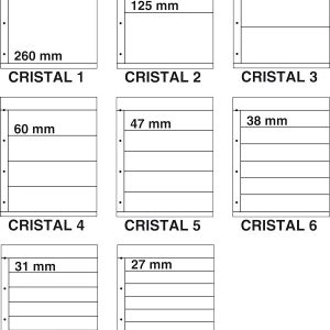 Kosmos insteekbladen Cristal assortiment (per 8)