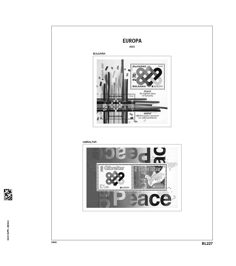 Luxe supplement Europa blocks 2023