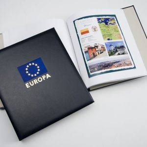 Luxe inhoud postzegelalbum Capitales Européennes 2002-2025